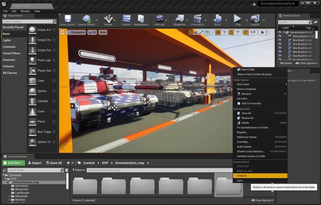 Version Control for simulation and training